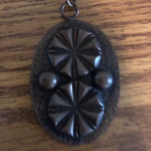 Bronze choker necklace